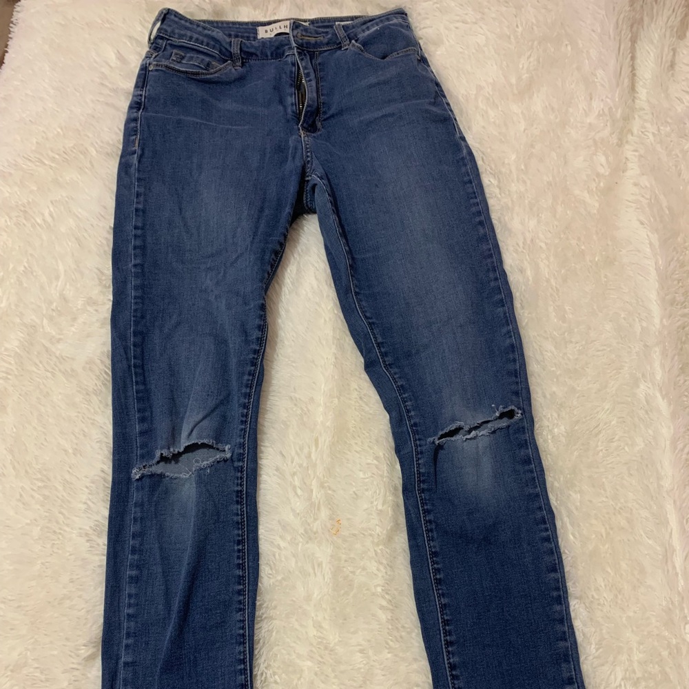 High rise super skinny ripped jeans from pacsun